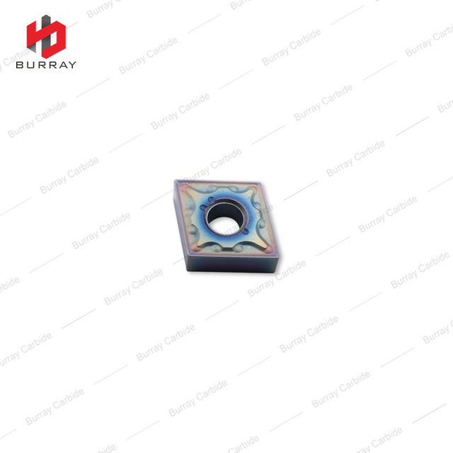Carbide Turning Inserts CNMG120404-MA With Colorful PVD Coating For Steel and Stainless Steel