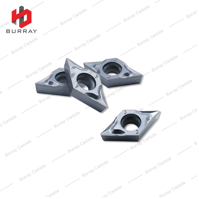 CNC Inserts 55° Diamond Inserts DCMT11T304-CL for Stainless Steel with PVD Coating