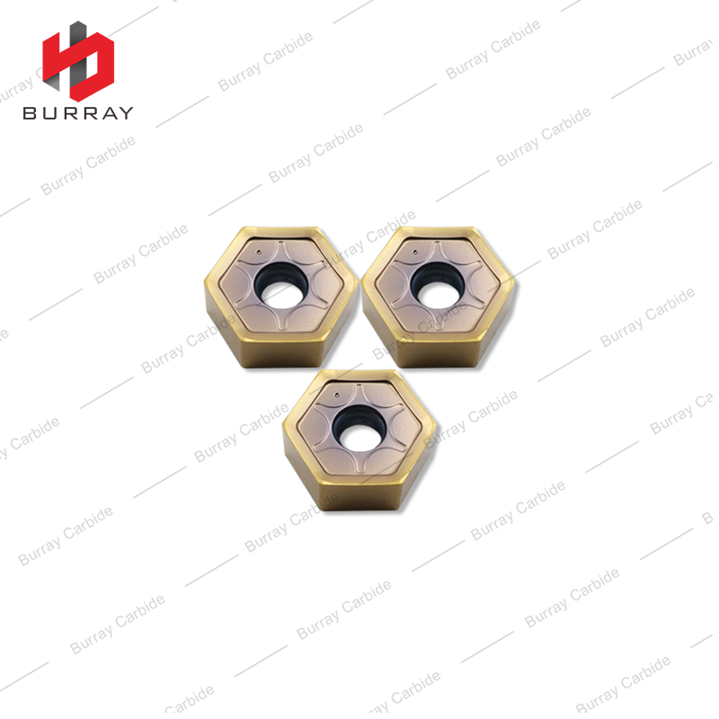 CNC High Feed Milling Inserts HNGX090608 Face Milling Inserts Heavy Cutting for Steel Machining