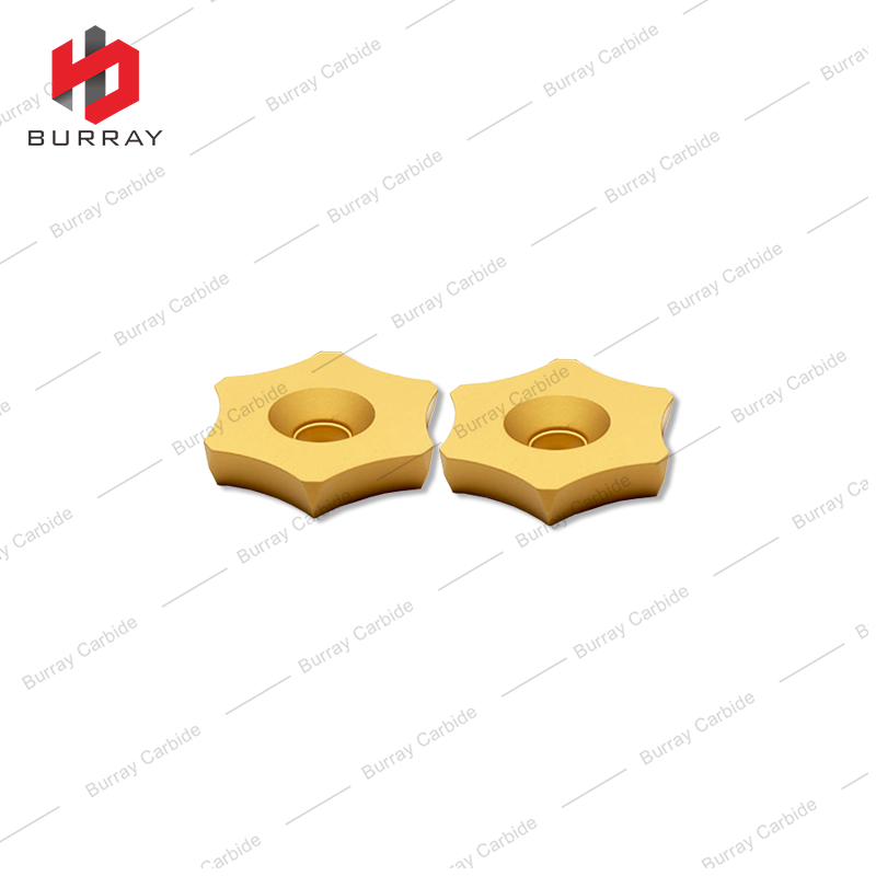 CNC Milling Inserts HXMX2504-R14/R17/R22/R29/R40/R50 for Steel Machining with CVD Coating