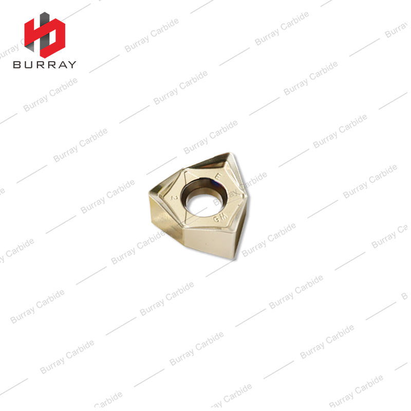 CNC High Feed Titanium Alloy Heavy Milling Cutter Insert WNMU080608EN-GM for Face Mill Cutter