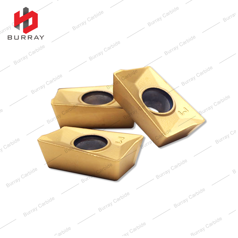 APKT160408-PM Indexable Carbide Milling Inserts for Metal Machining with PVD Coated for Processing Steel Stainless Iron Finishing and Semi-Finishing