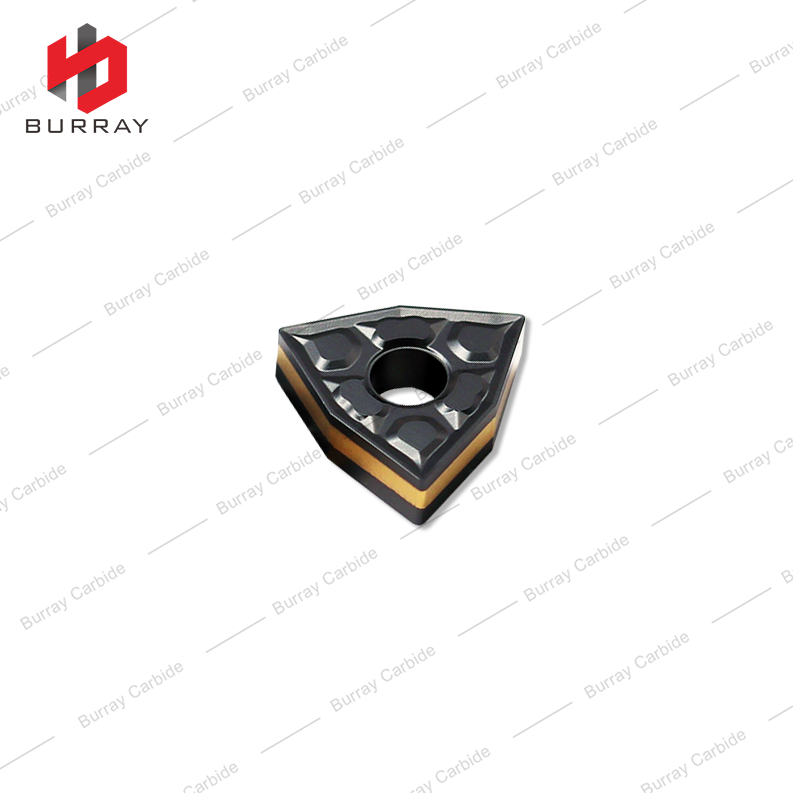 CNC Cutting Tools Carbide Turning Inserts WNMG080404-TF for Steel and Stainless Steel with PVD Coated