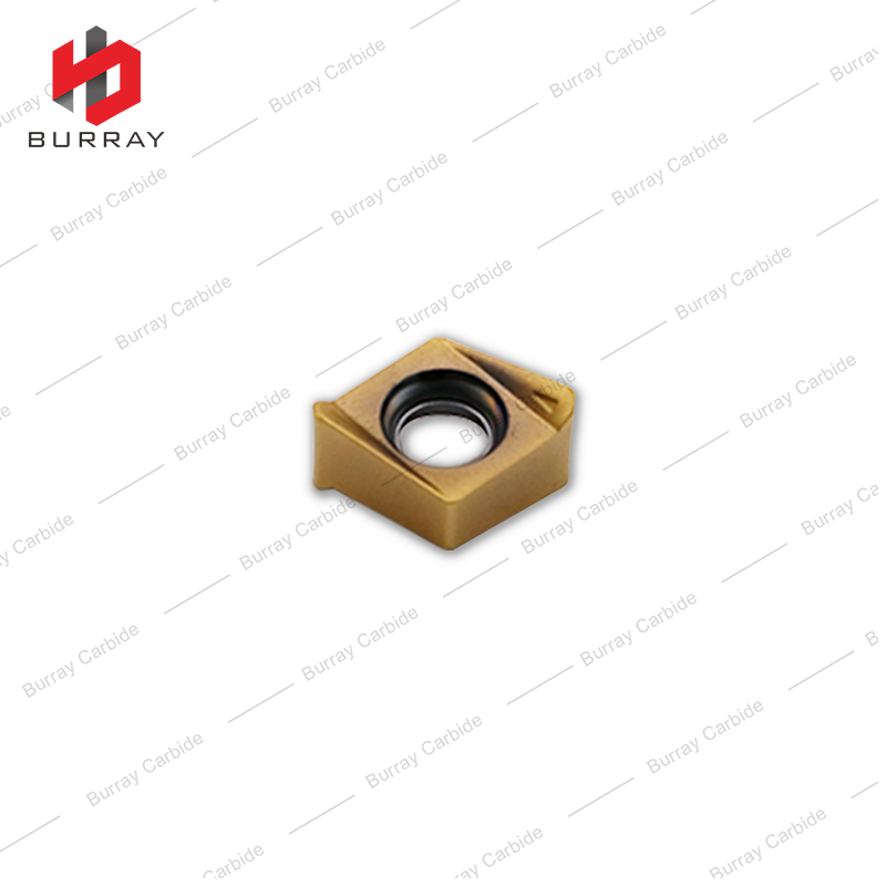 4NMT060308R Carbide Milling Inserts Yellow Coated CNC Turning for Milling