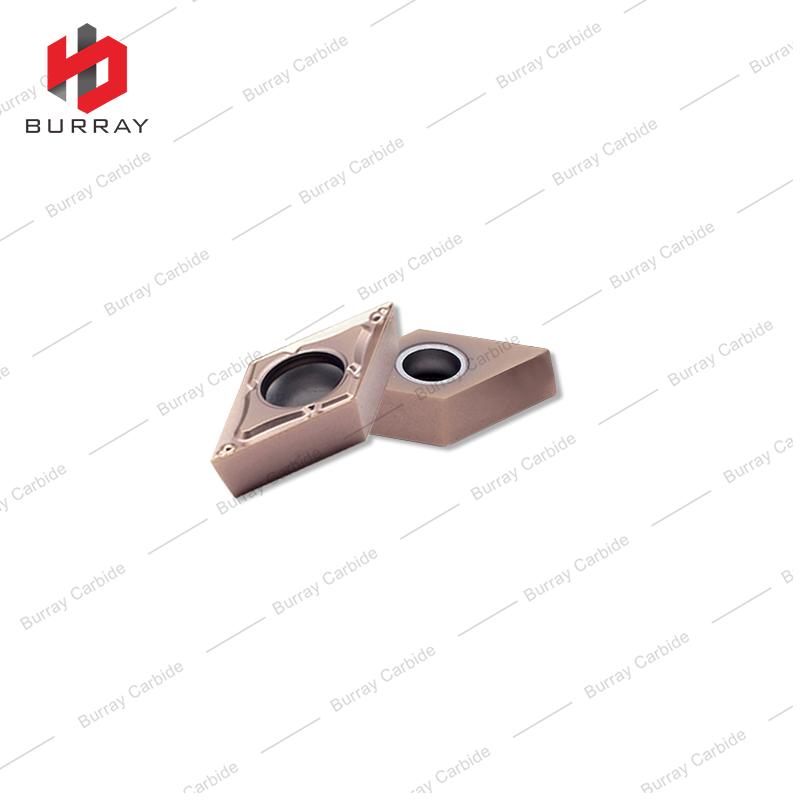DCMT11T304-73 CNC Rhombic Insert with PVD Coated External Turning Boring Insert for Stainless Steel