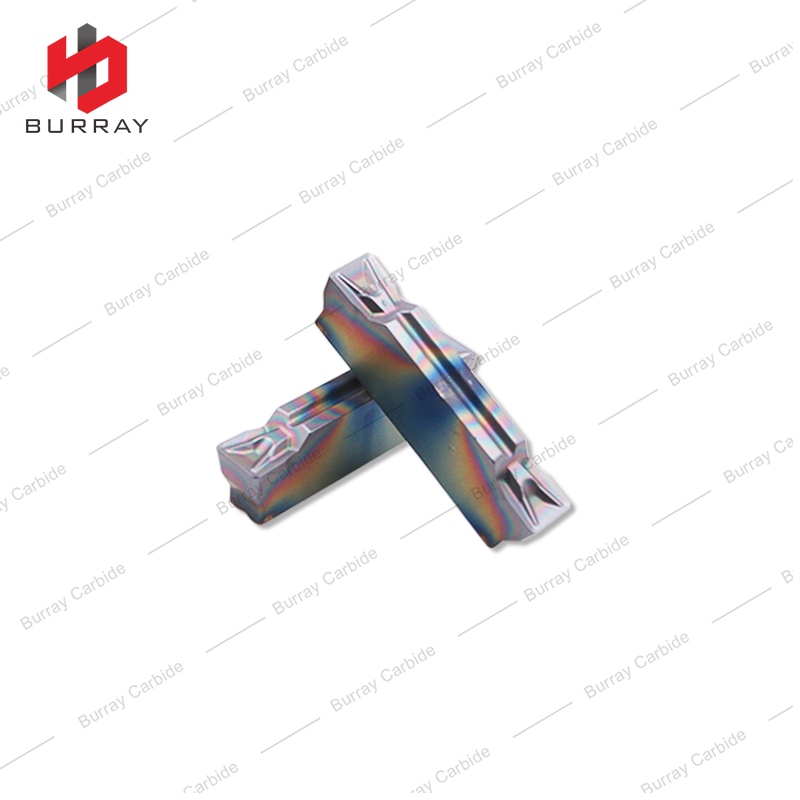 MGMN CNC Lathe Grooving Insert Colored Coated Quenched Steel MGMN400-T Titanium Alloy Turning Cutting Grooving