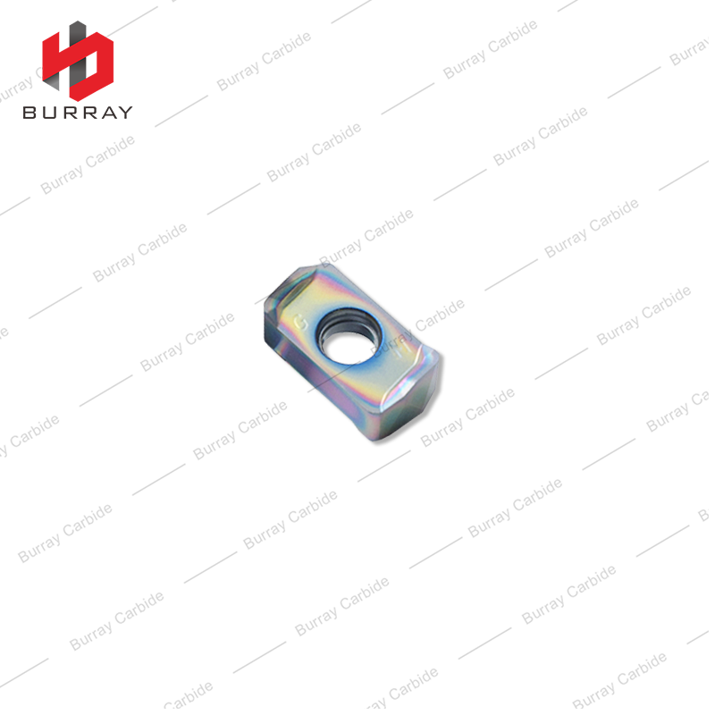 LOGU030310ER-GM Carbide Cutting Tools for Milling Insert LOGU for Titanium Alloy Stainless Steel with Quenched PVD Colorful LOGU0303