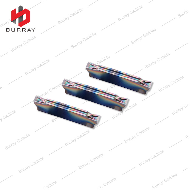 MGMN CNC Lathe Grooving Insert Colored Coated Quenched Steel MGMN200 300 400 500 T Titanium Alloy Turning Cutting Grooving