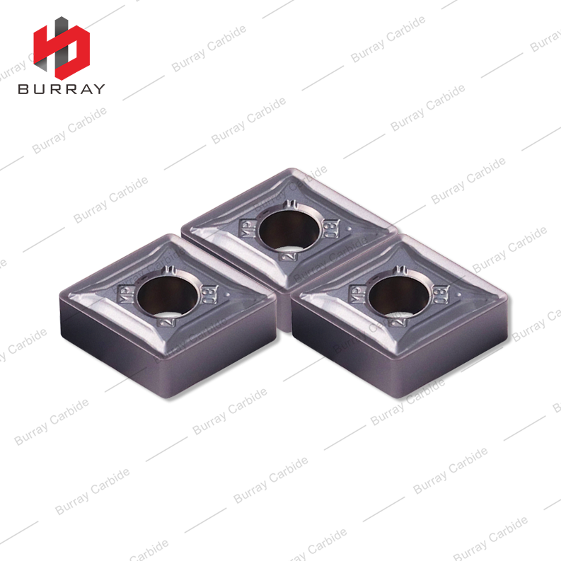 Lathe Tooling Tungsten Carbide Inserts CNMG120408-65 Hardened Steel and Stainless Steel Maching CNMG Diamond Turning Insert