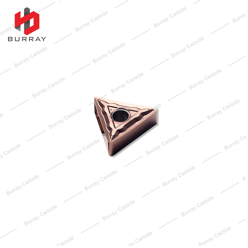 Tungsten Carbide Triangle Turning Insert TNMG160408-73 with PVD Coating Tnmg Negative Turning Insert