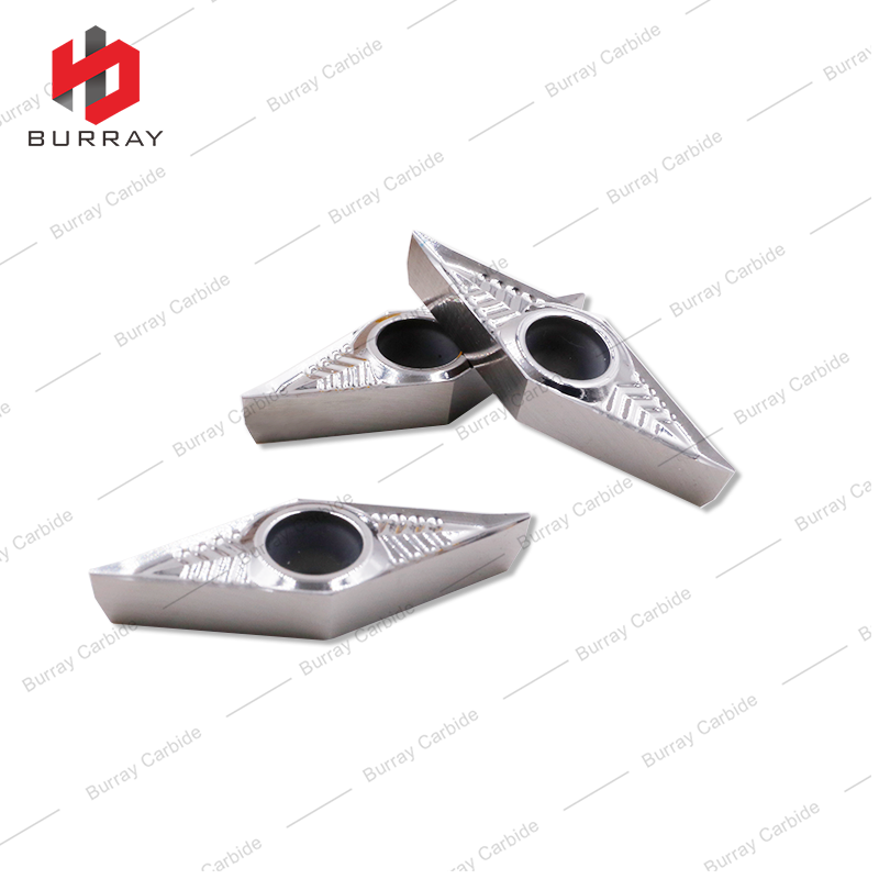 CNC Lathe Tool Carbide Inserts VCGT Finish Turning Insert VCGT160404-LH for Aluminum Machining