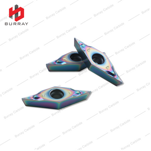 CNC Cutting Tool VCGT Carbide Turning Inserts VCGT110301-CL with PVD Coating for Machining Hardened Steel Materials