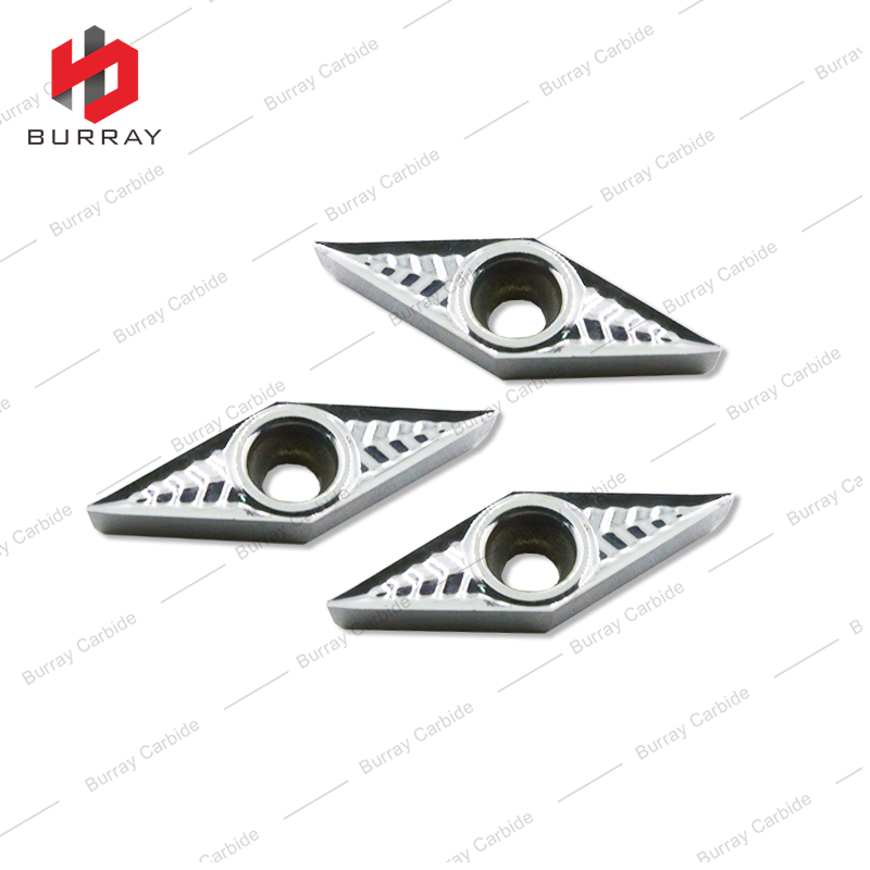 VCGT110302-LH 35° Rhombic Carbide Turning Inserts for CNC Lathe of Aluminum