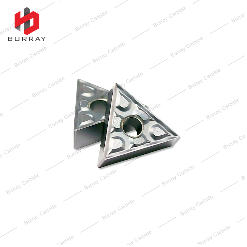 CNC Lathe Tools Triangular External Turning Insert TNMG160404-TF for Machining of Steel and Stainless Steel