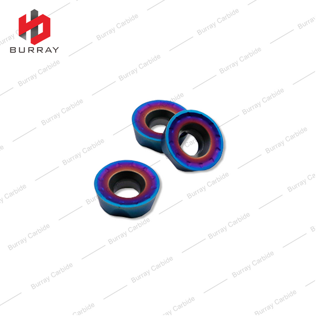 RPMT08T2MO-JS Carbide Cutting Tool Turning Inserts for PVD Coated for Milling of High-Hardness Metal Material