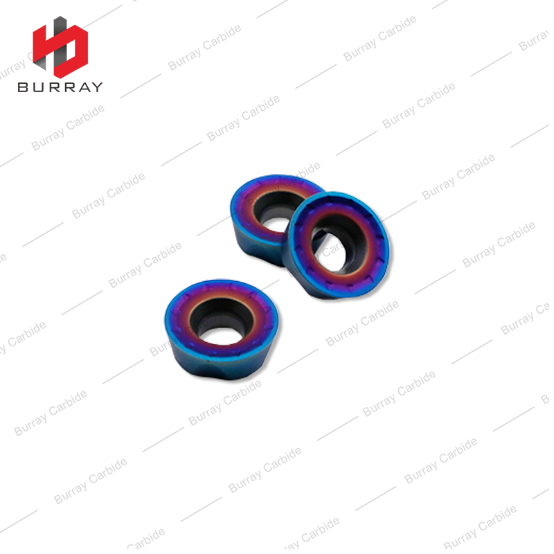 RPMT08T2MO-JS Carbide Cutting Tool Turning Inserts for PVD Coated for Milling of High-Hardness Metal Material