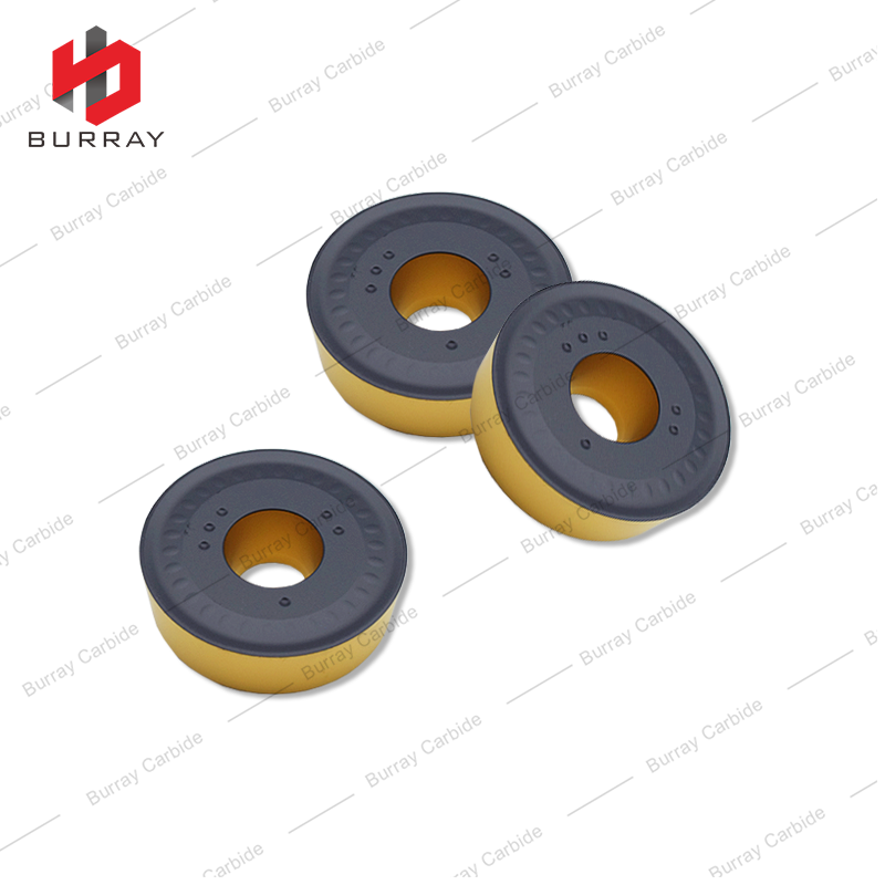 CNC Cutting Tools RCMX Round Milling Inserts RCMX3209MO Tungsten Carbide Turning Inserts for Heavy-Duty Railway Wheels Machining