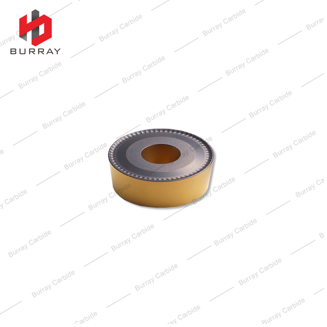RCMT2507-53 with CVD Coated Heavy-Duty Milling Inserts RCMT Round Milling Cutters for Steel/Stainless Steel Rough Machining