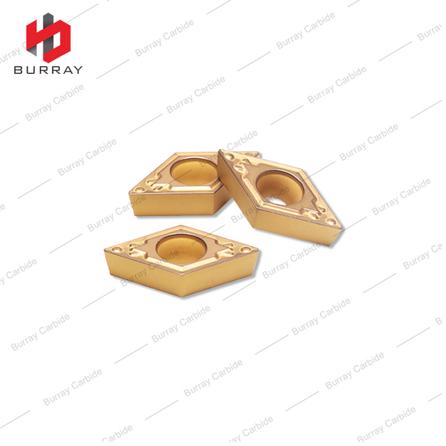 CNC Lathe Tool Tungsten Carbide Insert DCMT11T304-HQ with CVD Coating for Fine Machining and Medium Cutting of Steel