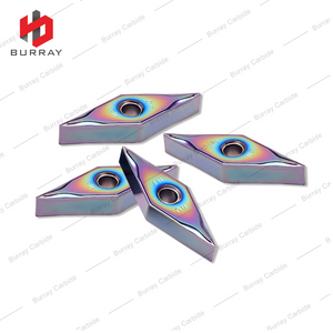 Carbide Cnc Turning Inserts VNMG160404-63 High Hardness Materials with PVD Coated for Machining Quenched Steel Vnmg Insert