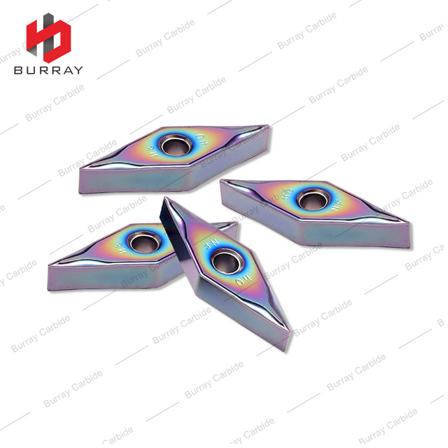 Carbide Cnc Turning Inserts VNMG160404-63 High Hardness Materials with PVD Coated for Machining Quenched Steel Vnmg Insert
