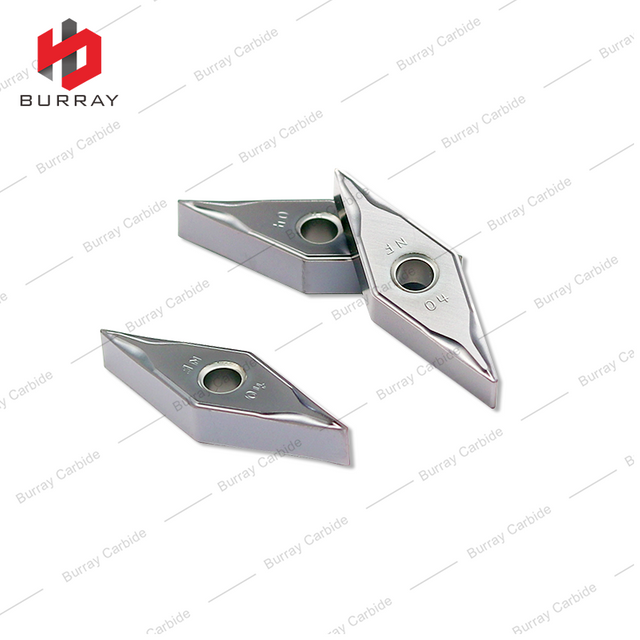 VCMT Lathe CNC Cutting Tool Carbide Insert Metal Ceramic Turning Insert VNMG160404-63 for Aluminium Machining