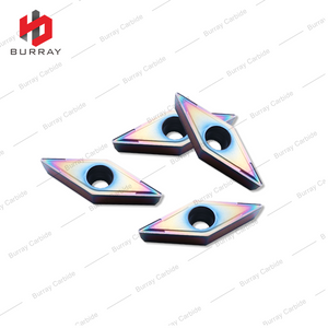 Cemented Carbide Cutting Insert Titanium Alloy Quenched Steel Inserts VCMT110304-MS with PVD Coated