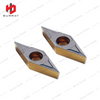 Burray Tool for Metal Cutting Insert Diamond Shaped 35deg VBMT Carbide Inserts VBMT160404-PF CNC Alloy Blade 10 PCS