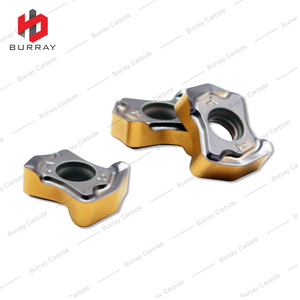 Milling Indexable Inserts XNMU Small Double-sided "Bone Shape" Inserts with 4 Cutting Edges XNMU040310T for Fast Feed Milling