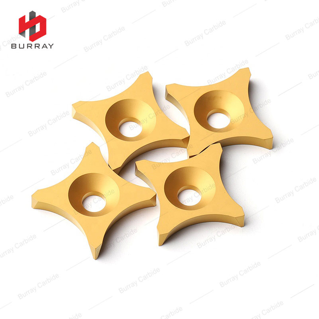 High Performance SPUB63A-R CNC Carbide Turning Tube Scarfing Inserts with Good Resistance