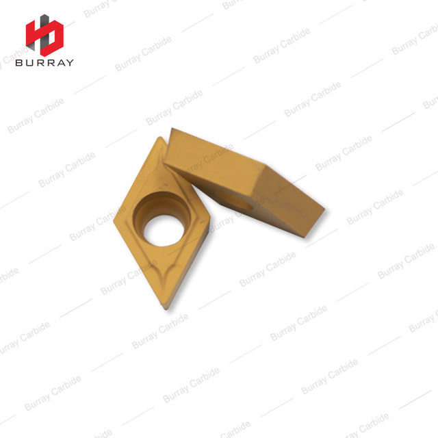 DCMT11T304-TF Carbide Turning Insert for Steel/Stainless Steel/Cast Iron