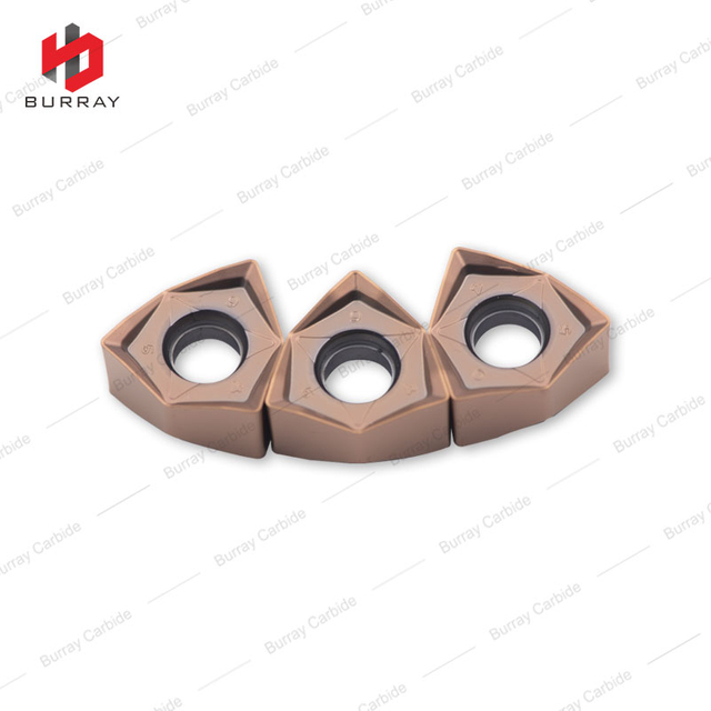 WNMU080608EN-GM High Quality CNC Cutting Tools Milling Cutter Insert Lathe Carbide Face Milling Inserts with PVD Coating