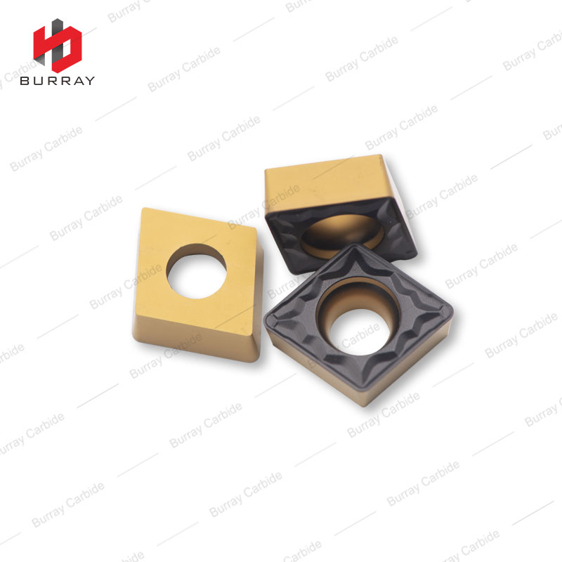 CCMT09T308-MP Carbide Turning Insert with Bi-color CVD Coating Carbide Insert