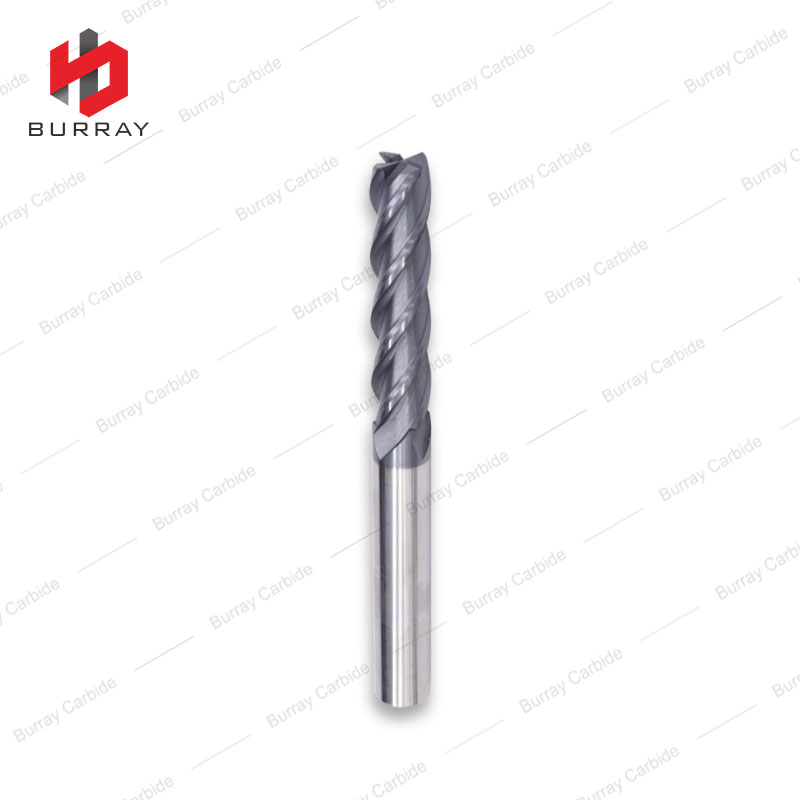 3 Flute Endmill Taper Ball-Nose Milling Cutter for Machining Steel and Stainless Steel