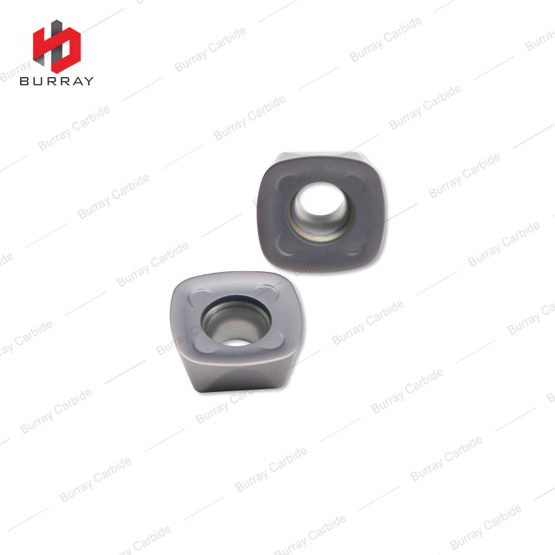 SDMT1205ZTN-FM Tungsten Carbide Milling Insert with PVD Coating