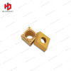 CCMT09T302-HQ Tungsten Carbide Turning Inserts with Yellow CVD Coating for Stainless Steel