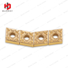 CNMG120404-HQ Tungsten Carbide Turning Inserts with CVD Coating for Steel Processing