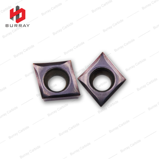 CCGT09T302-ML Tungsten Carbide Insert with PVD Coating Carbide Turning Inserts