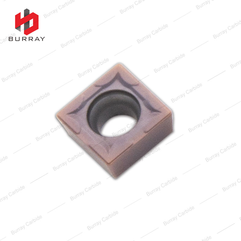 SCMT09T304-TF PVD Coated CNC Lathe Cutting Tool Carbide Insert for Metal Cutting