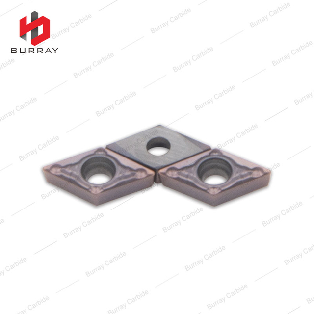 DCMT070204-MV High Quality CNC Lathe Tools Cutting Inserts with PVD Coating Internal Turning Carbide Inserts For Steel