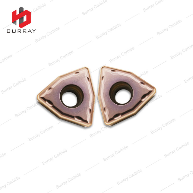 WCMT080412 High Feed Face Milling Inserts with PVD Coating