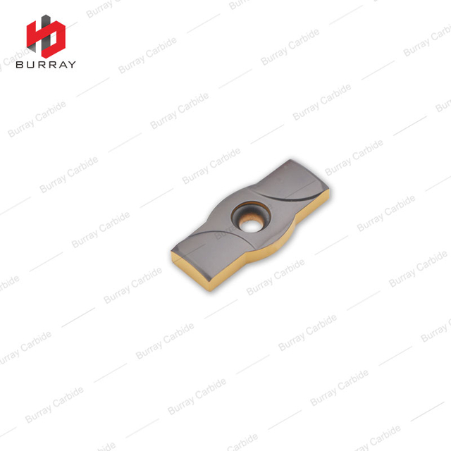 800-10A-PM1 Tungsten Carbide Face Milling Insert with Bi-color CVD Coating