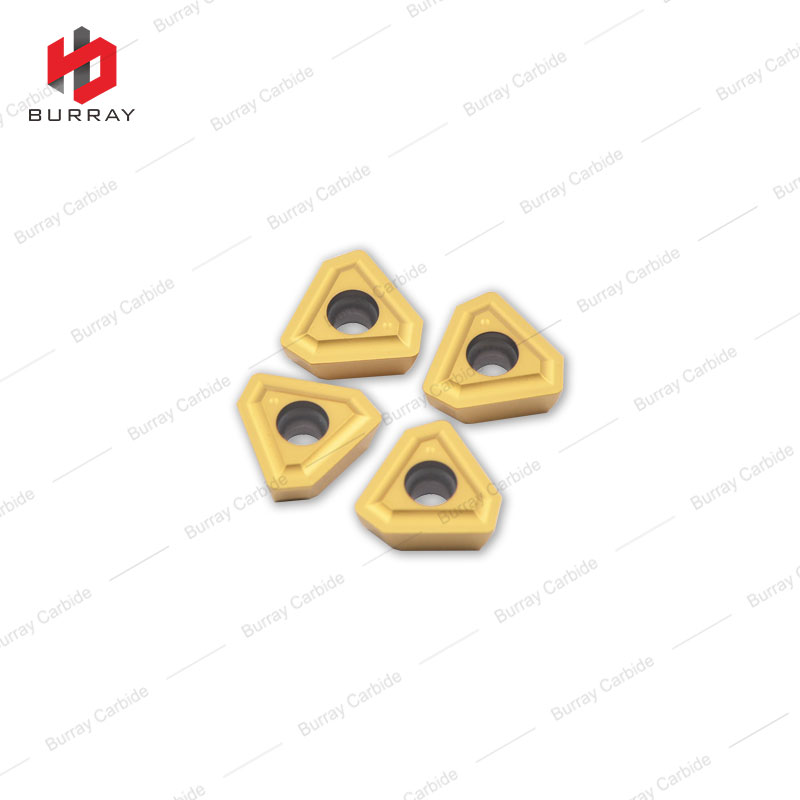 TPGX1403R-G Carbide CNC Indexable Face Milling Inserts PVD Coating