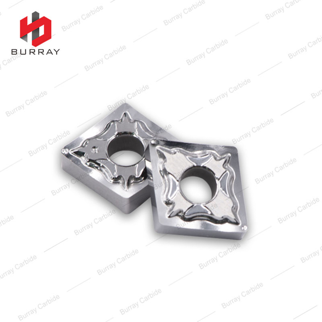 High Performance CNC Machined CNGG120408-GF Tungsten Carbide Turning Insert for Aluminum