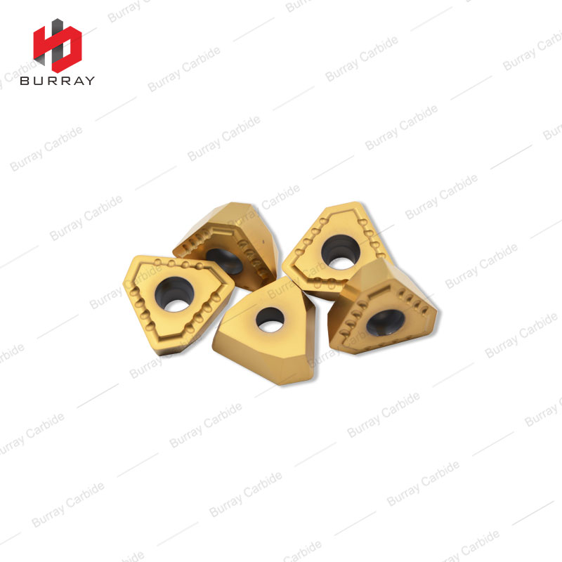 Hole Drilling Insert TPMX280716R Tungsten Carbide Inserts with PVD Coating