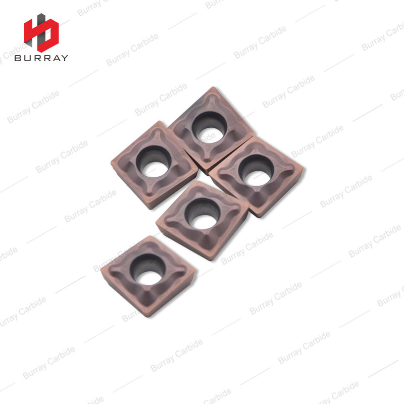 XCNT060202 CNC Carbide Turning Insert with PVD Coating