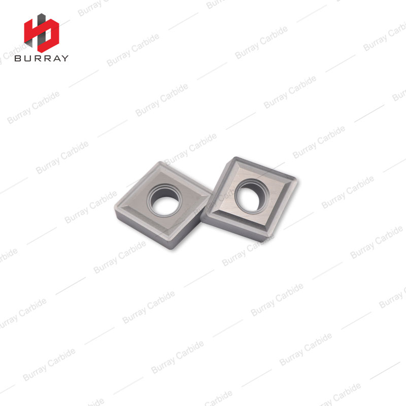 CNMG120408-MS 80 Degree Diamond Turning Insert, Corner Radius 0.031496 in, M Class Insert