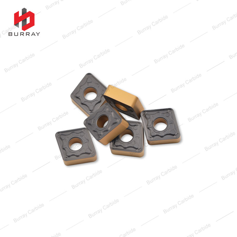 CNMG120416-EN Double-sided 80 Degree Rhombic Inserts with a Special Chipformer for Heavy Machining