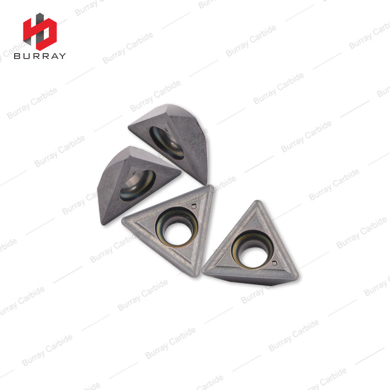 Triangular Insert TCMT16T308-VX Turning Inserts with a VX Chipbreaker for Medium Machining at Stable Condition