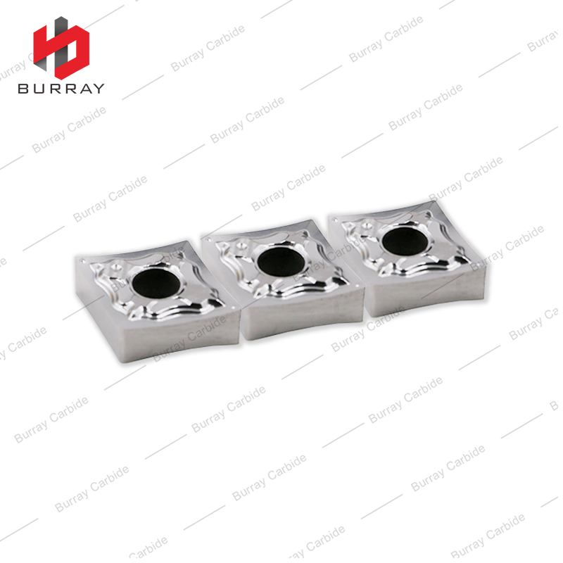 Rhombic CNC Turning Tool CNMG120404-LH with CVD Coated Turning Insert for Aluminum Machining